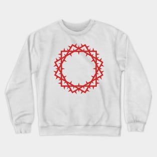 Crown of thorns of the Lord and Savior Jesus Christ. Crewneck Sweatshirt